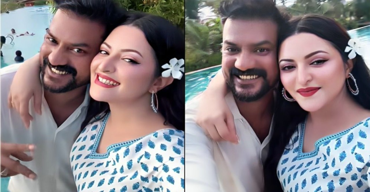 সহকর্মীর সঙ্গে খুনসুটি নিয়ে গুঞ্জন, যা বললেন পরীমনি