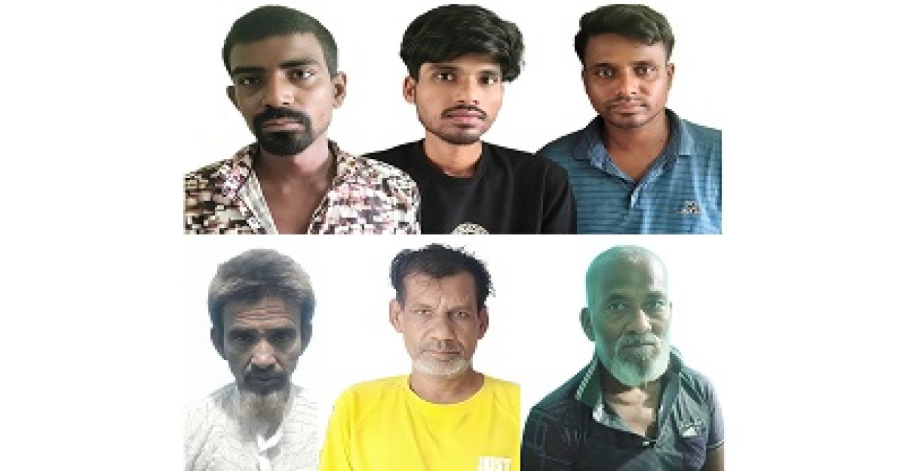 রাজশাহী মহানগরীতে মাদকবিরোধী অভিযানে ৬ মাদক ব্যবসায়ী গ্রেপ্তার