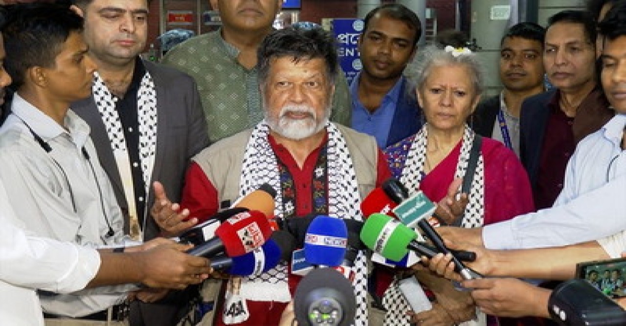 দেশে ফিরেই ফিলিস্তিনকে নিয়ে যে বার্তা দিলেন শহিদুল আলম