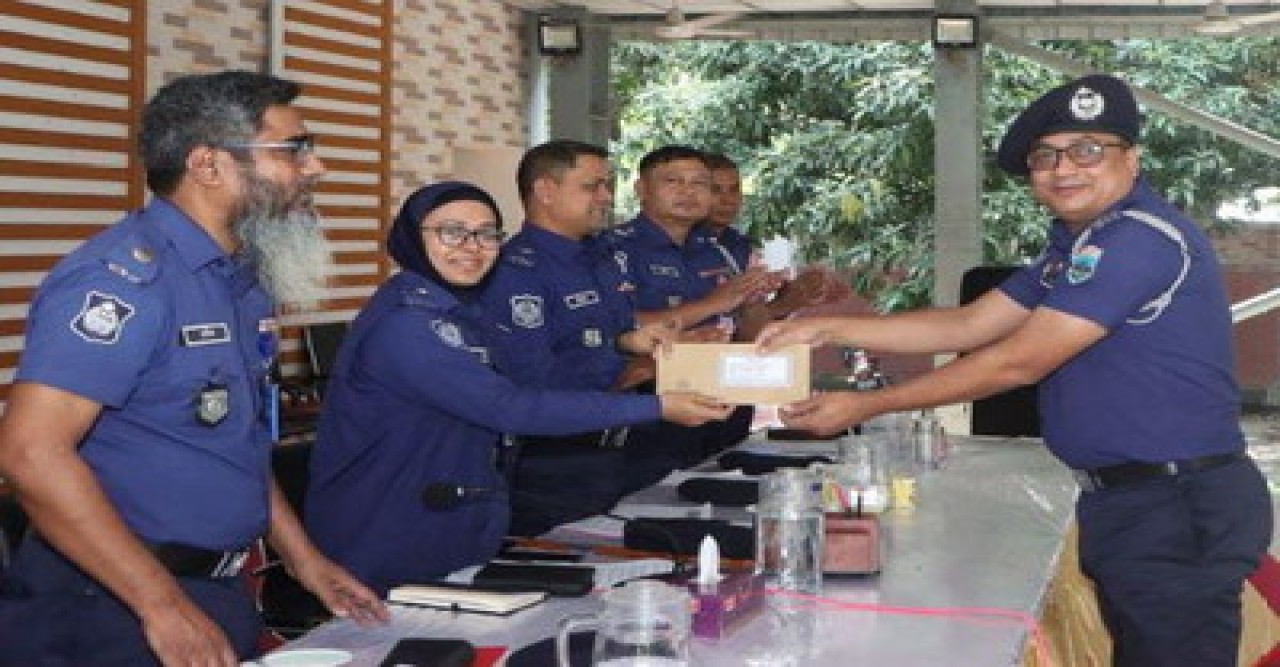 সার্বিক কর্ম-মূল্যায়নে জেলায় ৩য় বারের মতো শ্রেষ্ঠ  “বাঘা থানা”