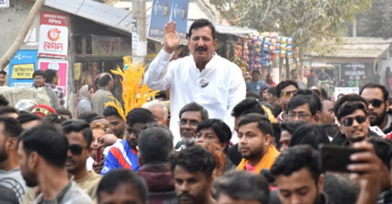 রাজশাহীতে প্রচারণার প্রথম দিন ব্যাস্ত সময় পার করলেন প্রার্থীরা