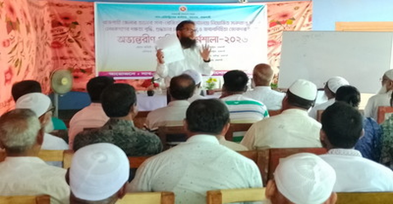 তানোরে দলিল লেখকদের অভ্যন্তরীন প্রশিক্ষণ  কর্মশালা অনুষ্ঠিত