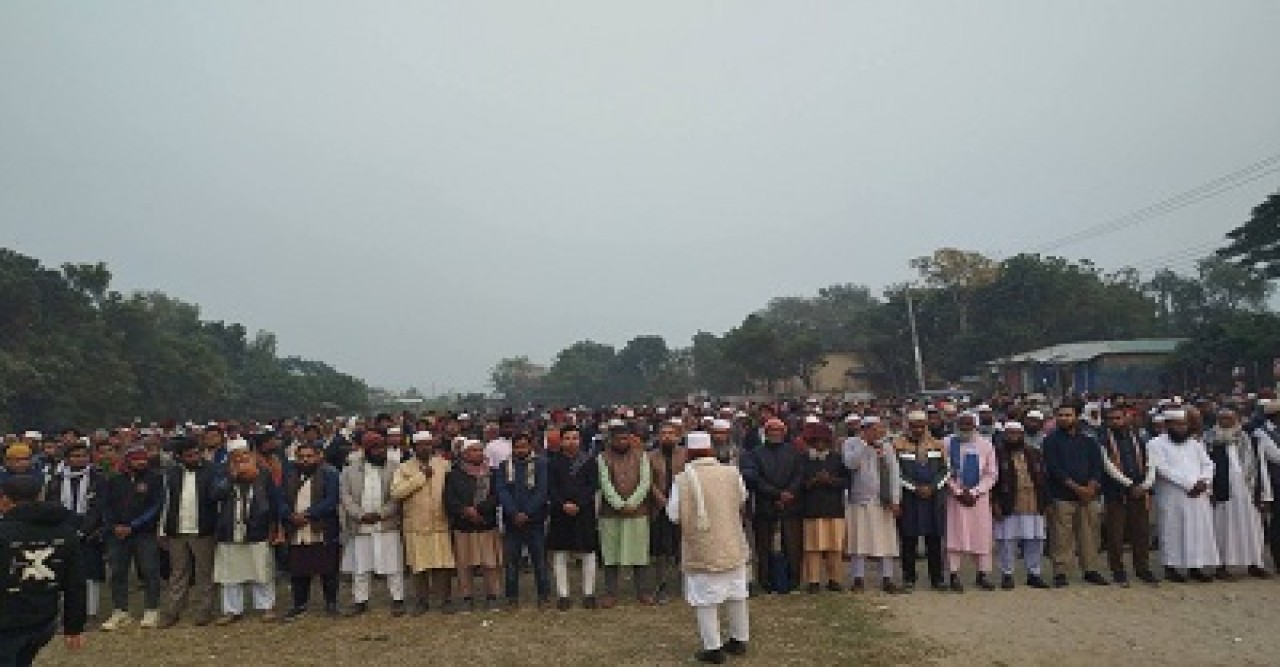 হাদির মৃত্যুতে তানোরে জামায়াতের আয়োজনে গায়েবানা জানাজা