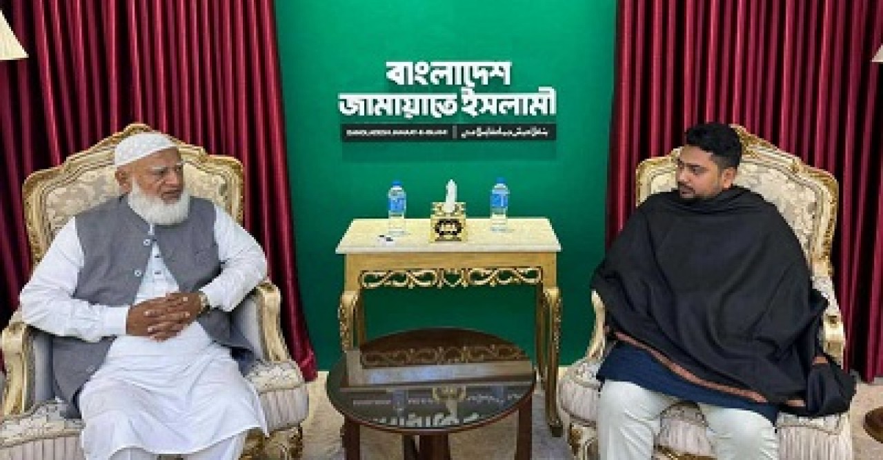 জামায়াত আমিরের সঙ্গে নাহিদ ইসলামের বিশেষ সাক্ষাৎ