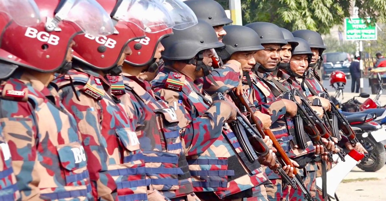 নির্বাচন ঘিরে রাজশাহী সীমান্তে বিজিবির নিরাপত্তা জোরদার