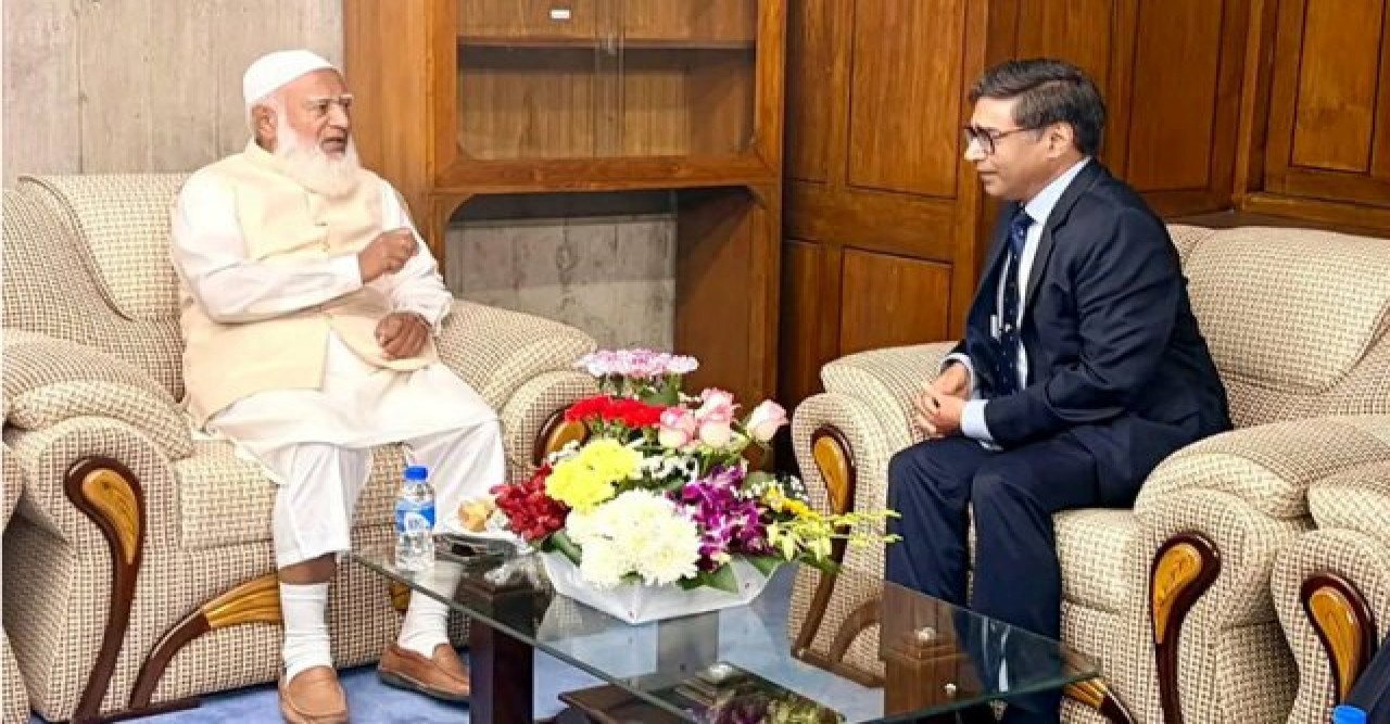 বিরোধীদলীয় নেতা ও জামায়াত আমিরের সঙ্গে ভারতের পররাষ্ট্র সচিবের সাক্ষাৎ