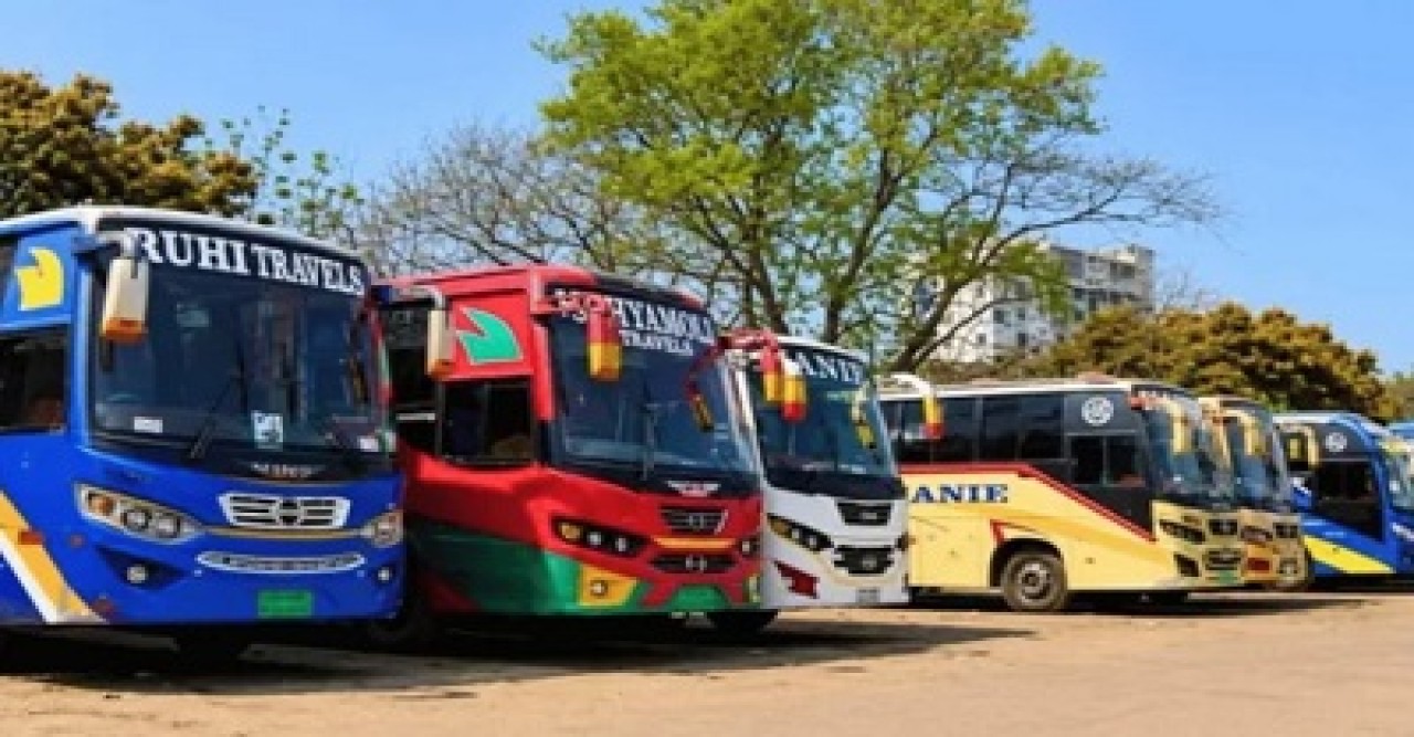 রাজশাহীর অভ্যন্তরীণ রুটে  বাস চলাচল বন্ধ