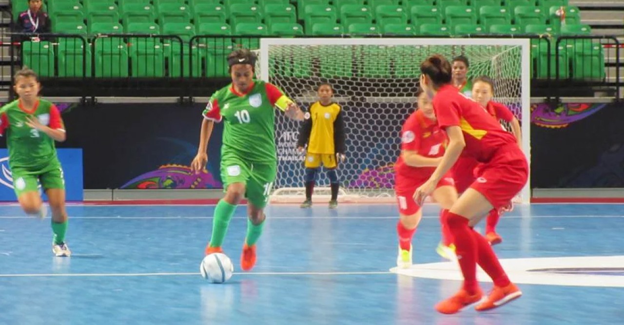 নারী ফুটসাল  ফিফা র‌্যাঙ্কিংয়ে ভারত ৮৭, বাংলাদেশ ৪৪