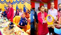 মান্দা উপজেলার বিভিন্ন দুর্গাপূজা মণ্ডপ পরিদর্শন করলেন এমপি ডাঃ টিপু