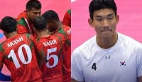 কোরিয়াকে হারিয়ে এশিয়ান গেমসে শুভসূচনা বাংলাদেশের