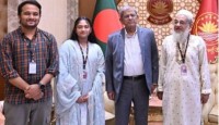 রাষ্ট্রপতির সঙ্গে সৌজন্য সাক্ষাৎ মুগ্ধর পরিবারের
