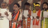 ৫ মন্ত্রী নিয়ে পশ্চিমবঙ্গে যাত্রা শুরু শুভেন্দু সরকারের